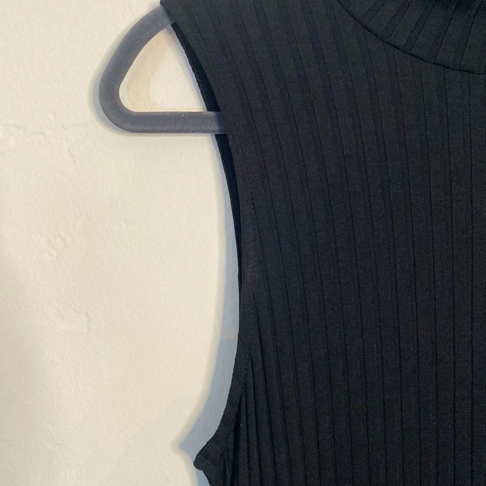 Anthropologie, Sunday in Brooklyn, body con maxi dress in black. - Picture 4 of 7